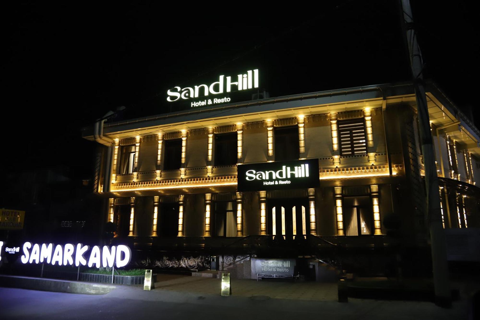 Sandhill Hotel Samarcanda Exterior foto